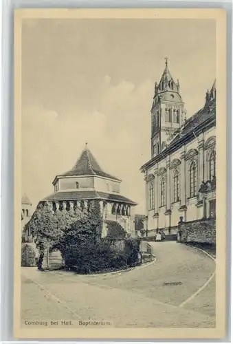 Schwaebisch Hall Baptisterium Comburg *