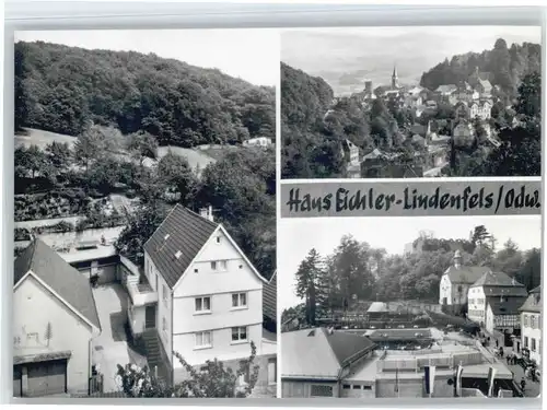 Lindenfels Odenwald Lindenfels Haus Eichler * / Lindenfels /Bergstrasse LKR