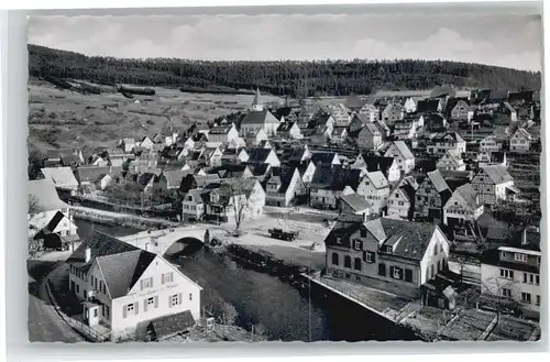 Wildberg Schwarzwald Wildberg Fliegeraufnahme Gasthaus zur Sonne * / Wildberg /Calw LKR