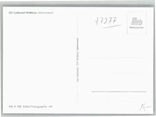 Wildberg Schwarzwald Wildberg  * / Wildberg /Calw LKR