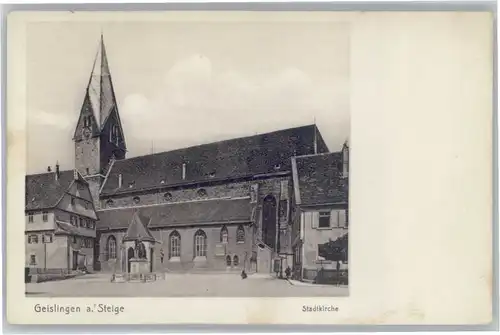 Geislingen Steige Stadtkirche *