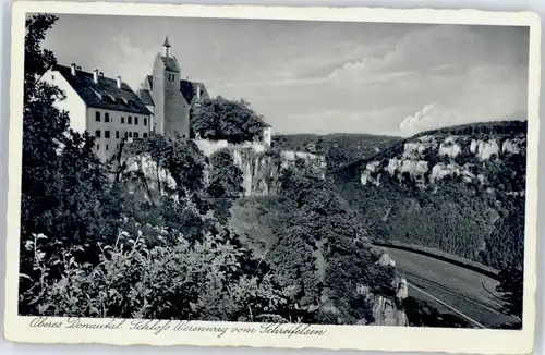 Beuron Donautal Beuron Schloss Werenwag Schreifelsen x / Beuron /Sigmaringen LKR