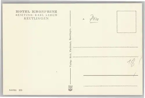 Reutlingen Hotel Kronprinz *