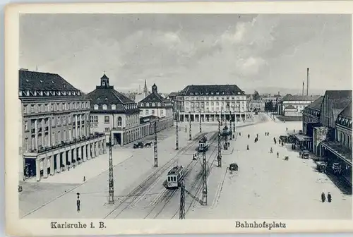Karlsruhe Bahnhofsplatz *