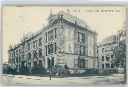 Karlsruhe Baugewerke Schule  x