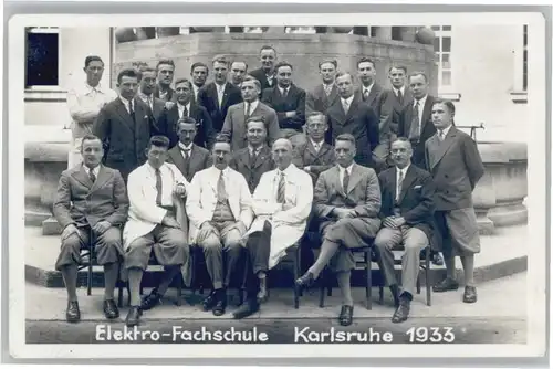 Karlsruhe Elektor Fach Schule  *