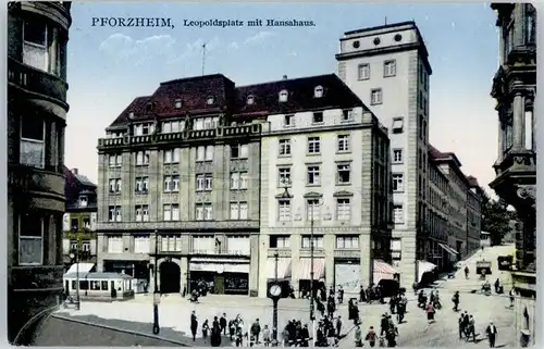 Pforzheim Leopoldsplatz Hansahaus x