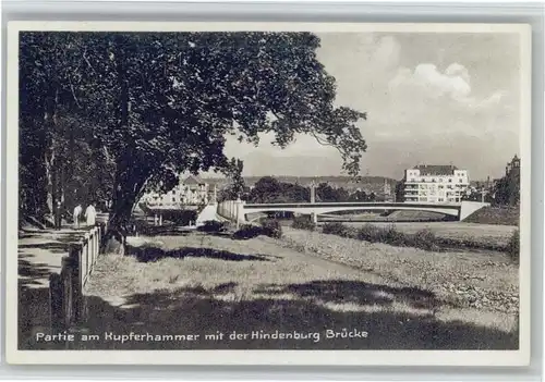 Pforzheim Hindenburg Bruecke Kupferhammer *