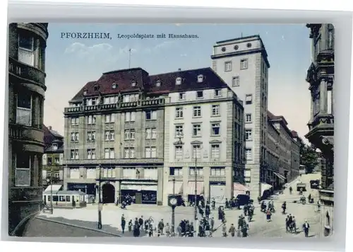 Pforzheim Hansahaus Leopoldsplatz x