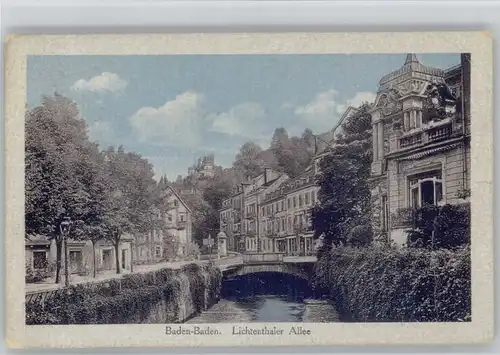 Baden-Baden Lichtenthal Allee x