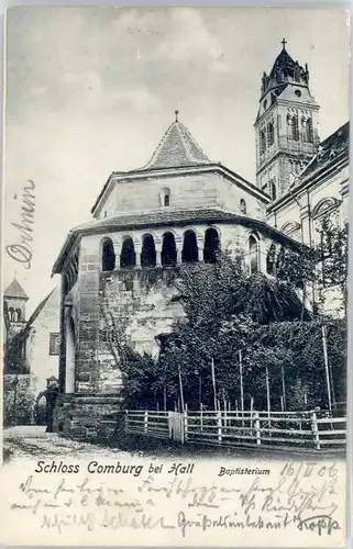 Schwaebisch Hall Schloss Comburg Baptisterium x