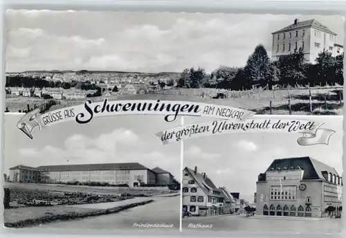 Villingen-Schwenningen Friedensschule Rathaus *