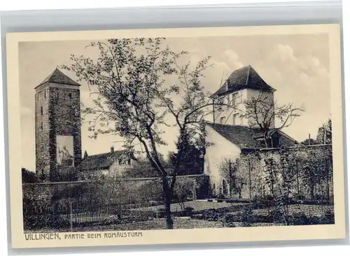 Villingen-Schwenningen Villingen Romaeusturm * / Villingen-Schwenningen /Schwarzwald-Baar-Kreis LKR