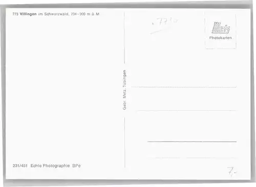 Villingen-Schwenningen Villingen  * / Villingen-Schwenningen /Schwarzwald-Baar-Kreis LKR