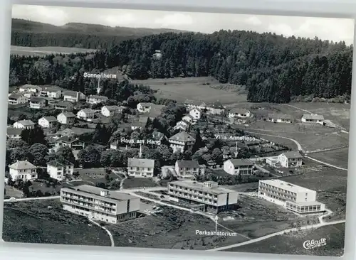 Bad Duerrheim Sonnenheim Parksanatorium Fliegeraufnahme  *