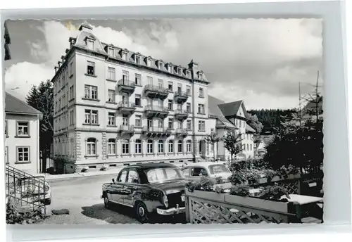 Schoenwald Schwarzwald Sanatorium Kurhaus Adler *