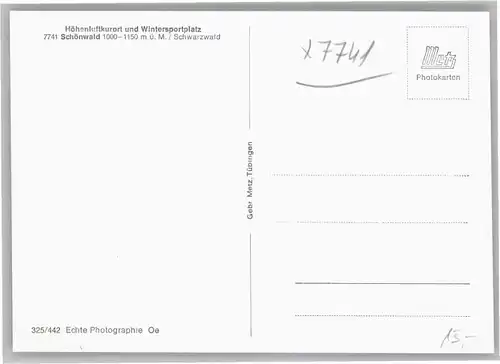 Schoenwald Schwarzwald  *