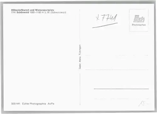 Schoenwald Schwarzwald  *
