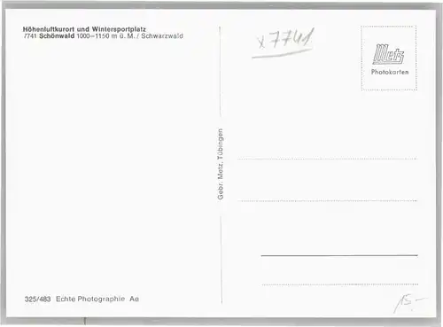Schoenwald Schwarzwald  *
