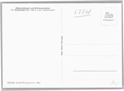 Schoenwald Schwarzwald  *