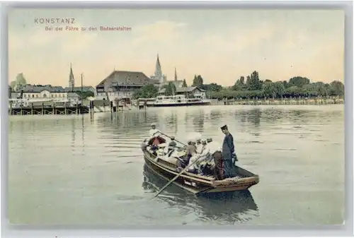 Konstanz Faehre Badeanstalt *