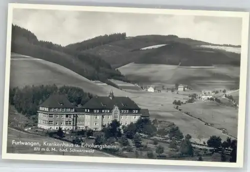 Furtwangen Krankenhaus Erholungsheim *