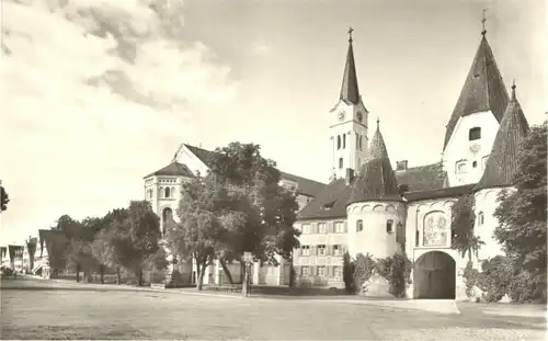 Weissenhorn Marktplatz Kirche Tor *