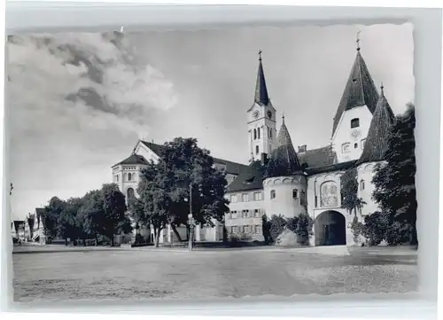 Weissenhorn Marktplatz Kirche Tor *