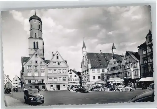 Biberach Riss Marktplatz Rathaus *