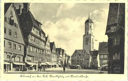 Biberach Riss Marktplatz Kirche  x