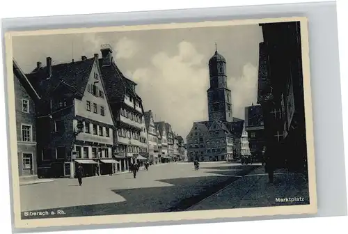 Biberach Riss Marktplatz x