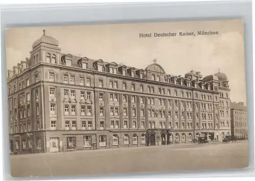 Muenchen Hotel Deutscher Kaiser x
