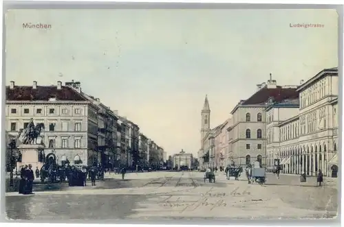 Muenchen Ludwigstrasse x