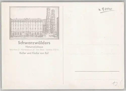 Muenchen Schwarzwaelders Naturweinhaus *