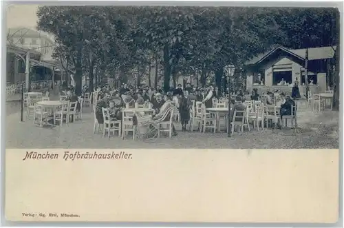 Muenchen Hofbraeuhauskeller *