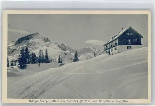 Garmisch-Partenkirchen Kreuzeck Adolph Zoeppritz Haus *