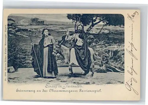 Oberammergau Passionsspiel Einzug in Jerusalem x