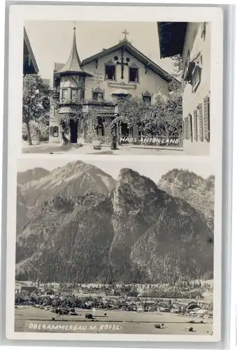 Oberammergau Haus Anton Lang x