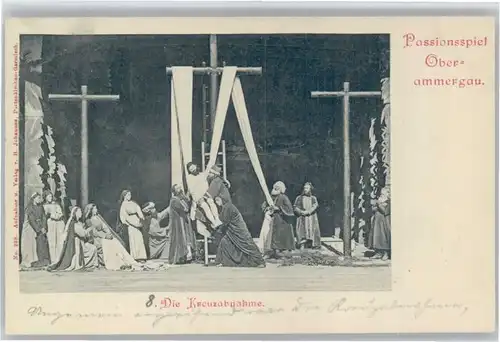 Oberammergau Passionsspiel Die Kreuzabnahme x