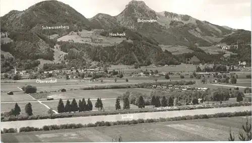 Oberaudorf Schwarzenberg Hocheck Bruennstein Wall *