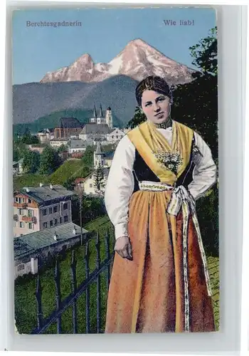 Berchtesgaden Berchtesgadnerin Trachten *