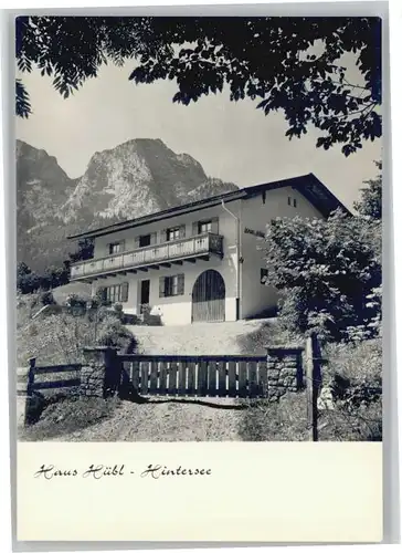 Berchtesgaden Haus Huebl Hintersee *