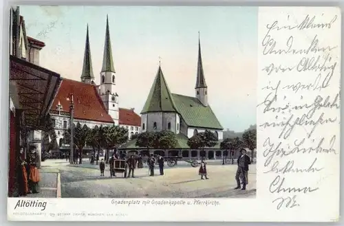 Altoetting Gnadenplatz Kapelle Kirche  x