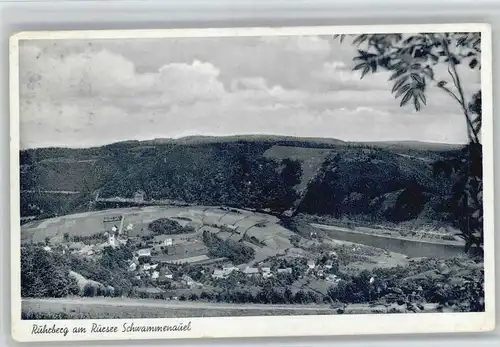 Heimbach [Stempelabschlag] Ruhrberg Rursee Schwammenauel x