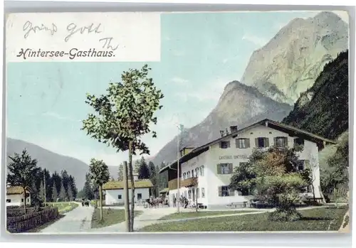 Berchtesgaden Hintersee Gasthaus x