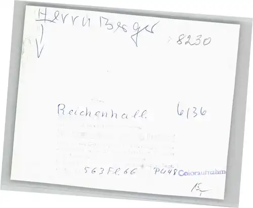 Bad Reichenhall Fliegeraufnahme *