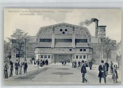 Nuernberg Jubilaeumsausstellung Maschinenhalle *