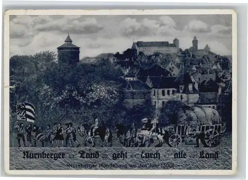 Nuernberg Handelszug um 1500 x
