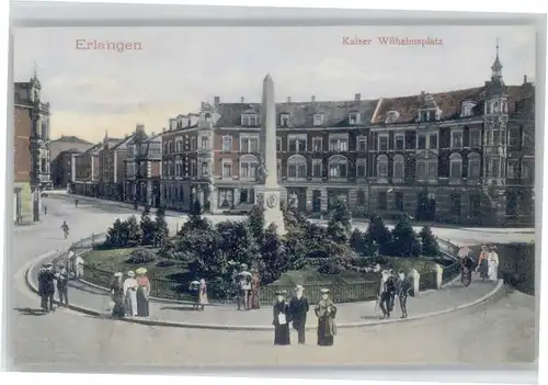 Erlangen Kaiser Wilhelm Platz *