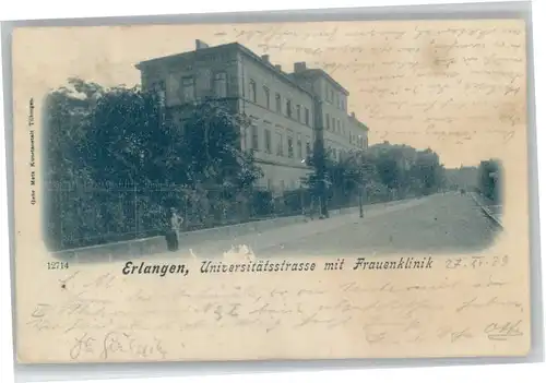 Erlangen Universitaetsstrasse Frauenklinik x